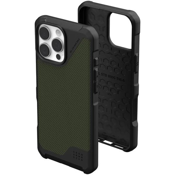 UAG Metropolis LT Magsafe Kevlar kryt iPhone 16 Pro Max olivovo zelený - Puzdra - Obrázok eef22fdff91f410c864eeb23c0175b17