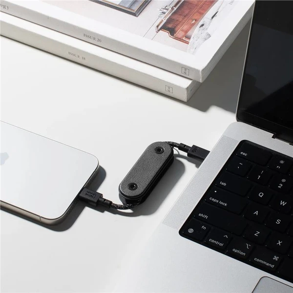 Native Union Pocket Cable USB-C/USB-C kábel, 60W čierny - Káble a redukcie - Obrázok eef2636ee4e94a37bc437826e6c84f1b