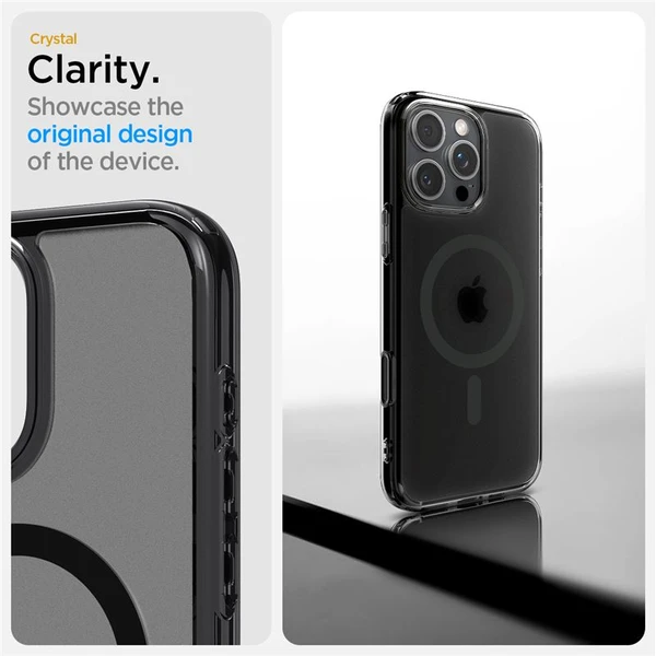 Spigen Ultra Hybrid T MagSafe kryt iPhone 16 Pre čierny - Puzdra - Obrázok ef02d10f4bc64485b97ab42d51c6a92a