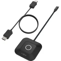 FIXED AirLink bezdrôtový HDMI adaptér, 100W, PD 3.0, čierny - USB huby