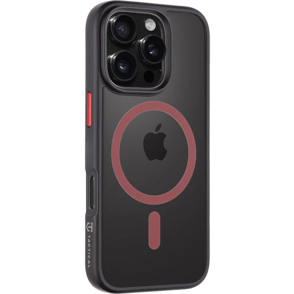 Tactical MagForce Hyperstealth 2.0 Kryt pre iPhone 16 Pro Black/Red - Puzdra - Hlavný obrázok