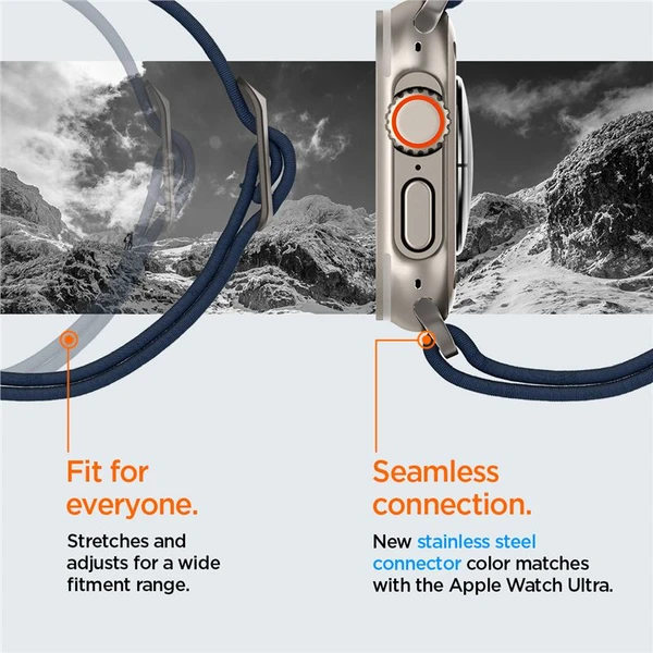 Spigen Lite Fit Ultra remienok Apple Watch 49/46/45/44/42mm modrý - Remienky - Obrázok ef220eacc6cc443791627cb124aff65c