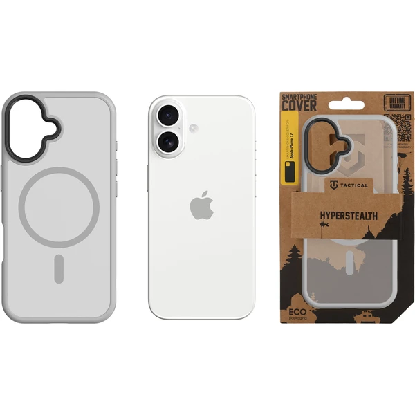 Tactical MagForce Hyperstealth kryt iPhone 17 Light Grey - Puzdra - Obrázok ef2a6d66aaaf4f42bcafbb7e213dba86