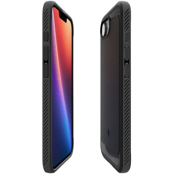 Spigen Rugged Armor MagSafe kryt iPhone 17e/16e matne čierny - Puzdra - Obrázok ef598d5cbf6648d4a96d28972720cbc9