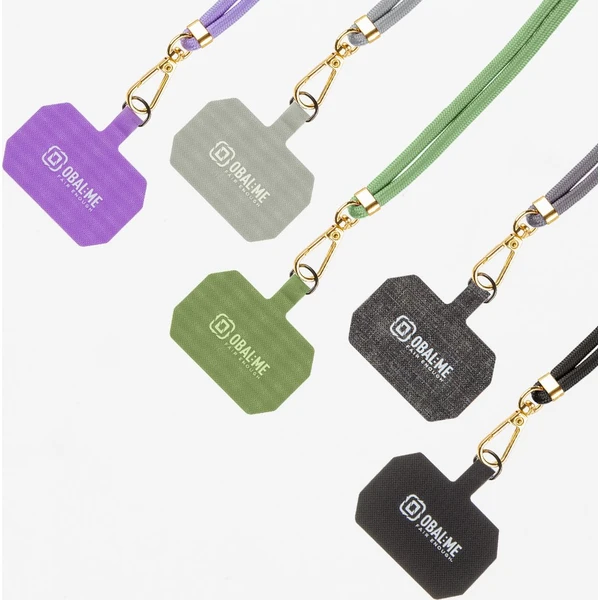 OBAL:ME NeckTag Allure popruh na telefón tmavo šedý - Popruhy a crossbody - Obrázok ef60d69da07a488aaec00eb611a3bd7b