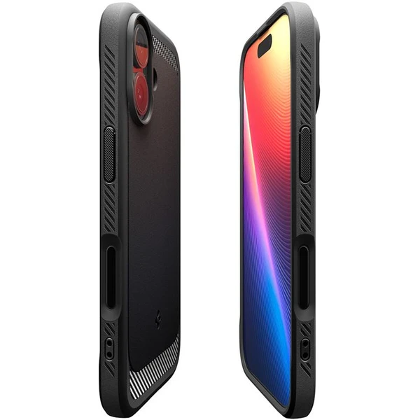 Spigen Rugged Armor MagSafe kryt iPhone 17 matte black - Puzdra - Obrázok ef632fd8a5054ff393b65847662b7d8e
