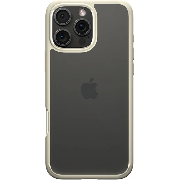 Spigen Crystal Hybrid kryt iPhone 16 Pro Max mute beige - Puzdra - Obrázok ef65da08f2584d0cb546573edc7ef860