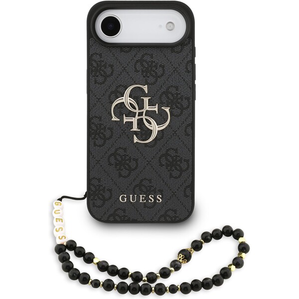 E-shop Guess PU 4G Metal Logo Strap kryt iPhone Air čierny