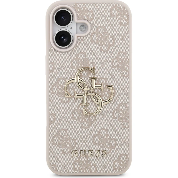 Guess PU 4G Metal Logo kryt iPhone 17 ružový - Puzdra - Obrázok ef6ff21d789c48c2828ffccb682dfdf5