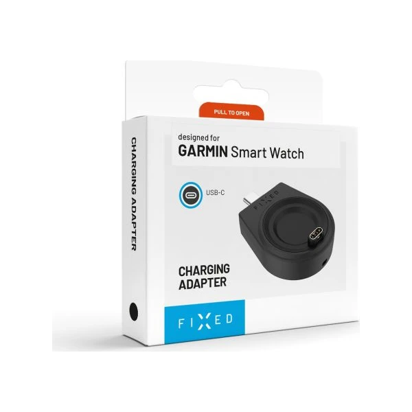 FIXED Nabíjací USB-C adaptér pre Garmin Fenix ??5/6/7/7X/8, Epix, Venu 2/3/3S, Vívoactive 3/4/5 čier - Nabíjačky - Obrázok ef78af874e6b4dcf8f73da036adab91c