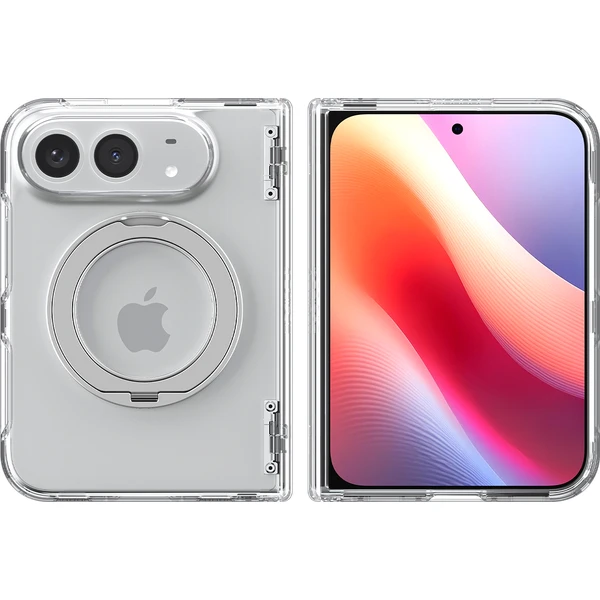 Spigen Ultra Hybrid Pro S MagSafe kryt iPhone 18 Fold clear white - Puzdra - Obrázok efa8f84542244f2490861c900025c6be