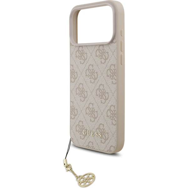 Guess 4G Charm kryt iPhone 17 Pro Max ružový - Puzdra - Obrázok efbca5033a4f4a278758747d0f71f4ea