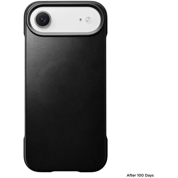 Nomad Traditional Leather Case (Horween) MagSafe kožený kryt iPhone Air Black - Puzdra - Obrázok efcc2fb5f9664edd85cdb9a79a43c109