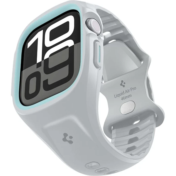 Spigen Liquid Air Pro kryt s remienkom Apple Watch 10/11 (46mm) sivý - Puzdra - Hlavný obrázok