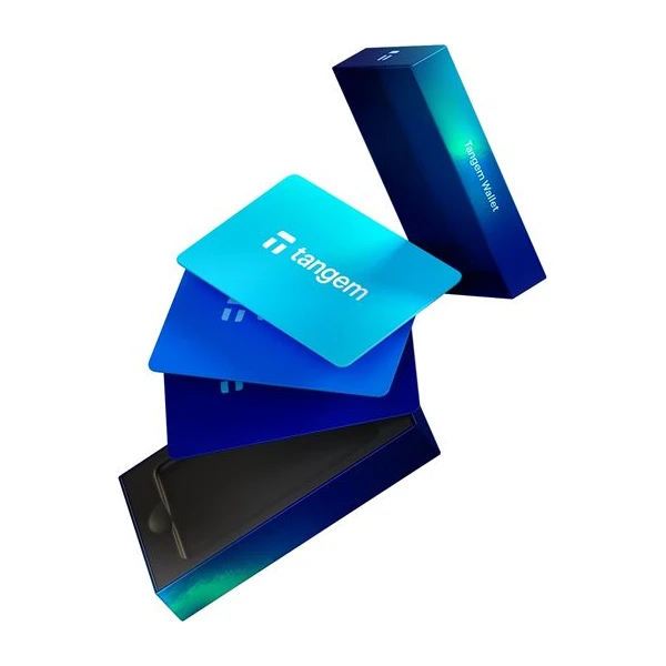 Tangem Wallet sada 3 kariet kryptopeňaženka Electric Night (3 ks) - Krypto peňaženky - Obrázok eff16b98ee844bc48790c436a5580ddd