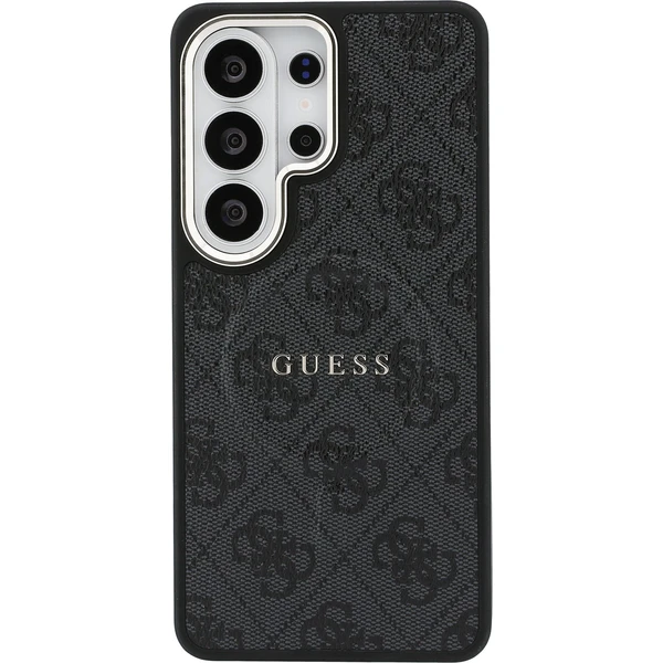 Guess PU Leather 4G Gold Frame Magnetický kryt Samsung Galaxy S26 Ultra čierny - Puzdra - Obrázok f009b99cfcf3424f8e28958d7396995b