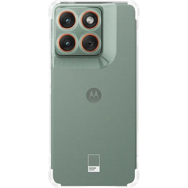 Taktický TPU Plyo kryt Motorola Edge 70 číry - Puzdra - Hlavný obrázok