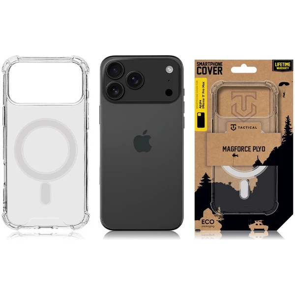 Tactical MagForce Plyo kryt Apple iPhone 17 Pro Max číry - Puzdra - Obrázok f018497218c344deafebbee3cb75bdfc