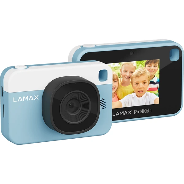 LAMAX PixelKid1 detský fotoaparát modrý - Fotoaparáty - Hlavný obrázok