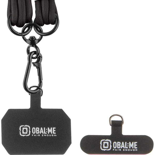 OBAL:ME NeckTag Trio popruh na telefón čierny - Popruhy a crossbody - Obrázok f025fa1c70854716b4a6c4c8d22a3db0