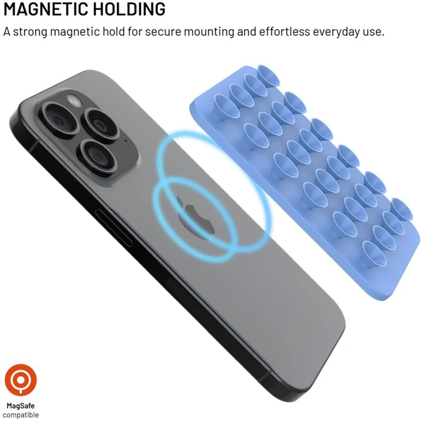 FIXED MagMate MagSafe držiak s prísavkami modrý - Držiaky - Obrázok f02a9e3711934cfe88ec2b6d4713d330