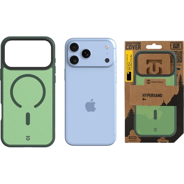 Tactical MagForce Hypersand Kryt pro Apple iPhone 17 Pro Max/18 Pro Max Forest Green - Puzdra - Obrázok f049034f93f44eeb92f69eda370e445b