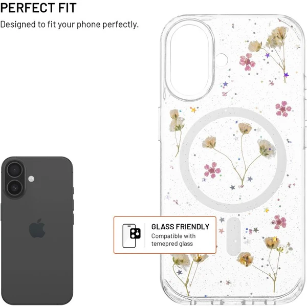 FIXED MagBloom kryt s MagSafe Apple iPhone 16 Blush Plum - Puzdra - Obrázok f04ce2b3b5c74eeeaf96ac46b38411da