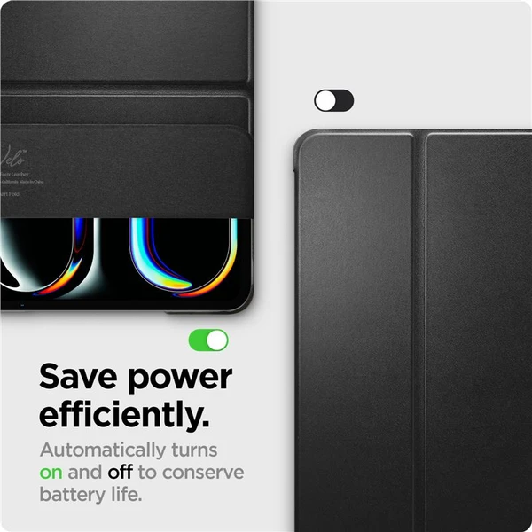 Spigen Smart Fold púzdro iPad Pro 13" (2025) čierne - Puzdra - Obrázok f06b6820817e466aa9252b66c6e1bf77