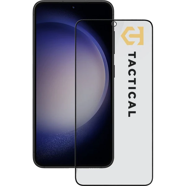 Tactical Glass Shield Privacy Stealth 5D sklo Samsung Galaxy S23 čierne - Ochranné fólie a sklo - Hlavný obrázok