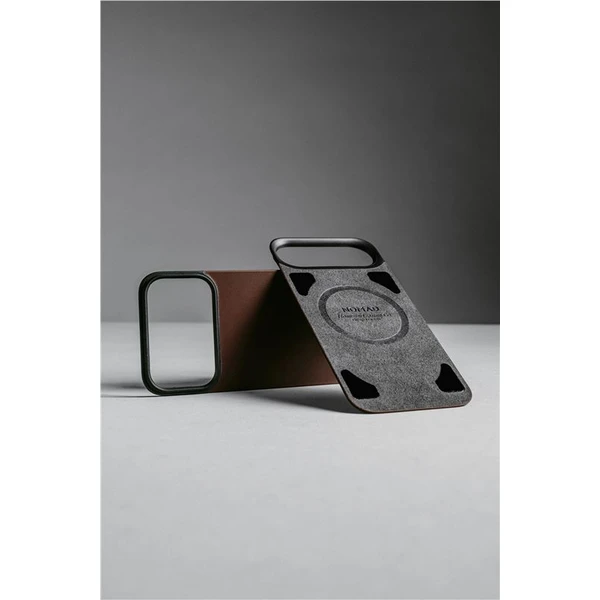 Nomad Traditional Leather Case (Horween) MagSafe kožený kryt iPhone Air Rustic Brown - Puzdra - Obrázok f07eaae688aa48dbb0f271b84f874ac7