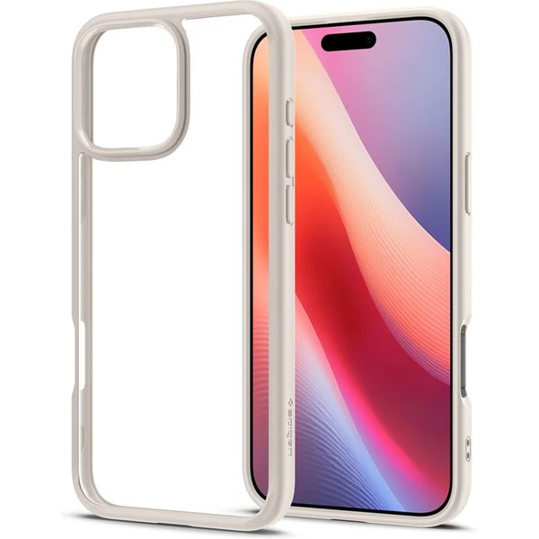 Spigen Ultra Hybrid kryt iPhone 16 Pro natural titanium - Puzdra - Obrázok f07ef2344b754992aab2868c973ce206