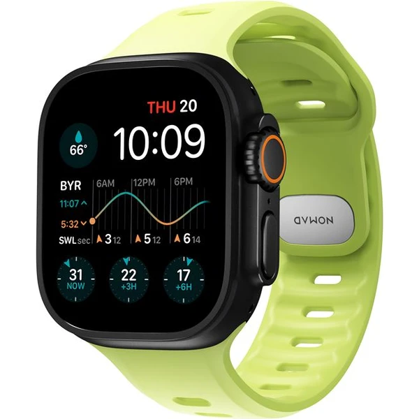 Nomad Tempo Band FKM remienok Apple Watch 49mm/Ultra lime - Remienky - Obrázok f087ea25a0f44df5b73f369d51c5f01d