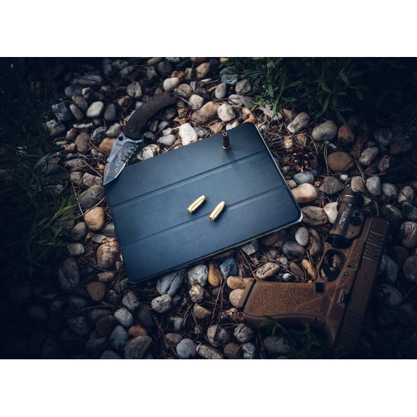 Tactical Book Tri Fold Puzdro pre Xiaomi Redmi Pad Pro Black - Puzdra - Obrázok f08a4781d1024a209844da0013a76d34