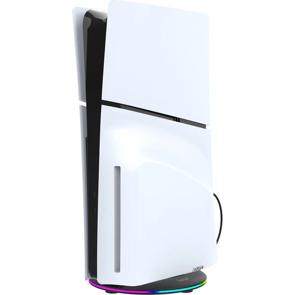 iPega P5S025S Vertikálne Stojan s RGB pre PS5 Slim/PS5 Pro čierny - Stojany - Obrázok f0974f919f8f463eb4982c1957764e00