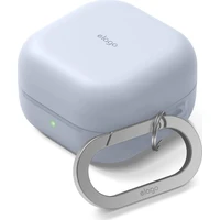 ELAGO Silicone Hang Case pouzdro pro Samsung Galaxy Buds4/Buds4 Pro světle modré - Puzdra