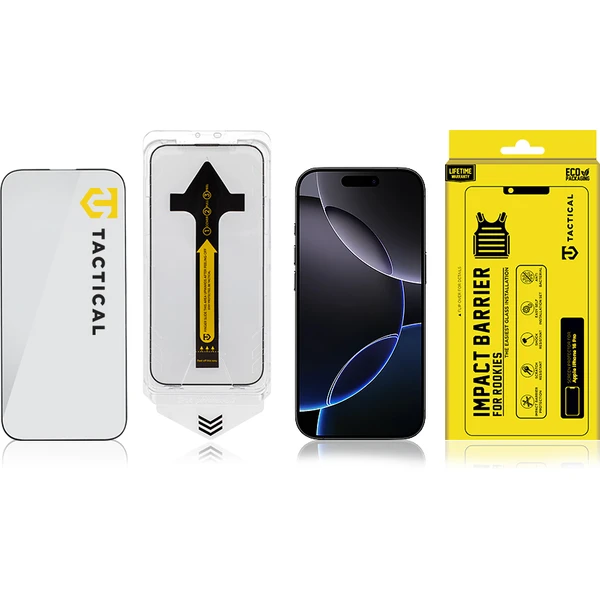 Tactical Impact Barrier pre Rookies sklo s aplikátorom Apple iPhone 16 Pro - Ochranné fólie a sklo - Obrázok f0af3f312dfb4f6ba64115c84ac77b2f