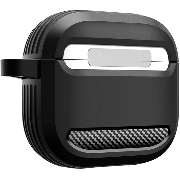 Spigen Rugged Armor puzdro AirPods 4 matne čierne - Puzdra - Obrázok f0bf1d4417d4439b8e7a9f58eeefac9b