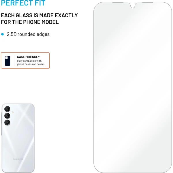 FIXED 2,5D tvrdené sklo Samsung Galaxy A16 4G/5G/A26 5G číre - Ochranné fólie a sklo - Obrázok f0dd0c02d0aa43dfa3fb03cbafa559d7