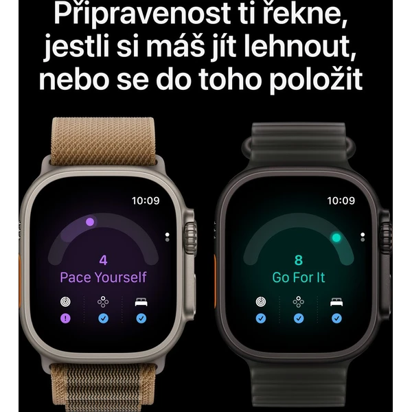 Apple Watch Ultra 4 49mm Přírodní titan s přírodně titanovým milánským tahem M - Inteligentné hodinky - Obrázok f0dfd0775b964ca8b7571e59d716c4ab