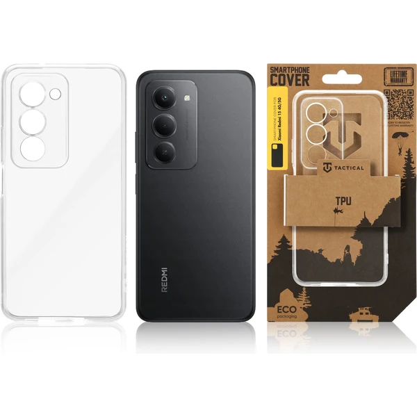 Tactical TPU kryt Xiaomi Redmi 15 4G/5G číry - Puzdra - Obrázok f0fc81c9412d46f5af60923901a6a5b2