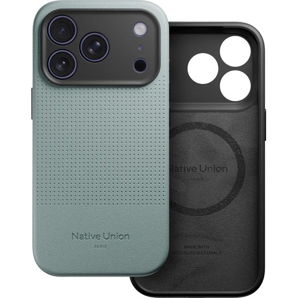 Native Union Active Case MagSafe kryt z recyklovaného materiálu iPhone 17 Pro slate green - Puzdra - Hlavný obrázok