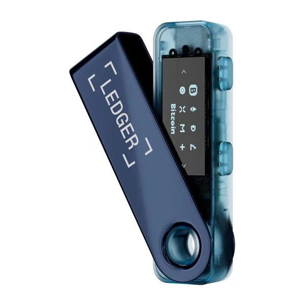 Ledger Nano S Plus krypto peňaženka (Android/MacOS/Windows/Ubuntu) Neptune Blue - Krypto peňaženky - Hlavný obrázok