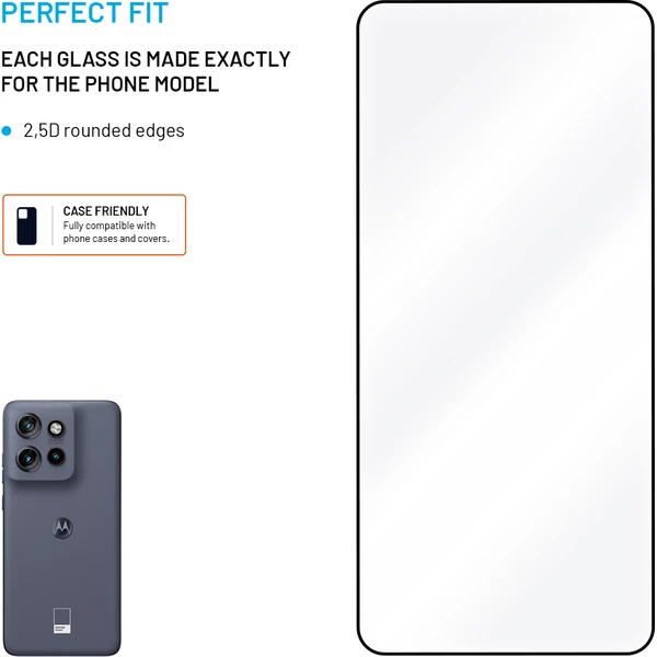 FIXED 2,5D Full-Cover ochranné sklo Motorola Edge 60 Neo 5G/50 Neo/Moto S50 5G čierne - Ochranné fólie a sklo - Obrázok f149076218b24d9d86b1412517a17b2f