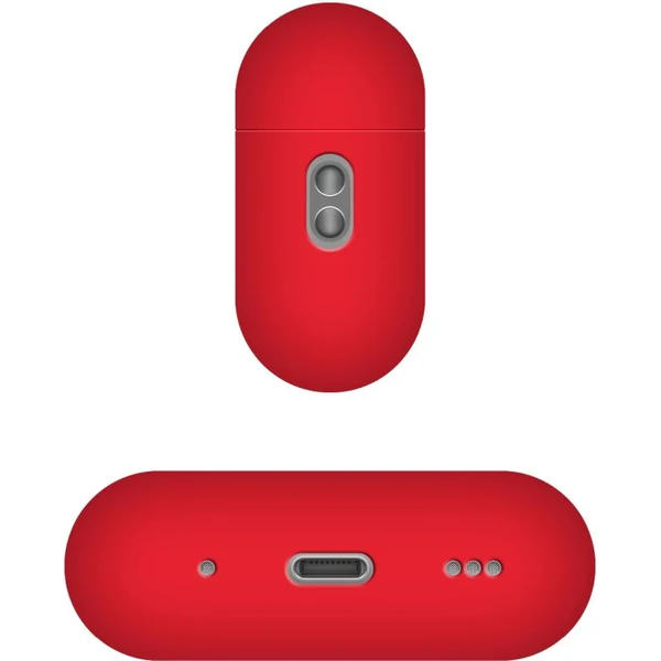 FIXED Hodvábne silikónové puzdro pre Apple AirPods Pro 3 červené - Puzdra - Obrázok f151106673e84b0680372c4ae4d872e3