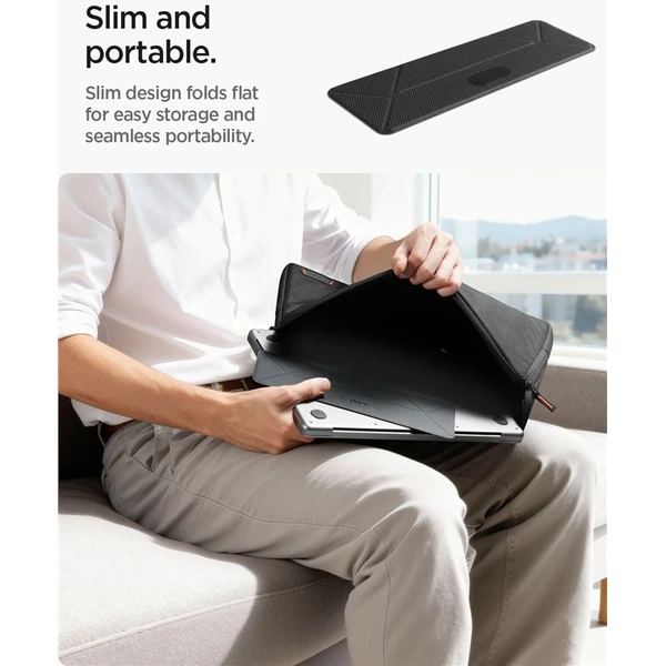 Spigen Slim Fold Laptop Stand LD201-S4 stojanček pre notebook/MacBook čierny - Stojany - Obrázok f15e345303ea4bd3be17352a26fbb948