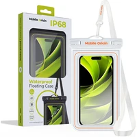 Mobile Origin Waterproof floating case 6,5", white/orange - Puzdra
