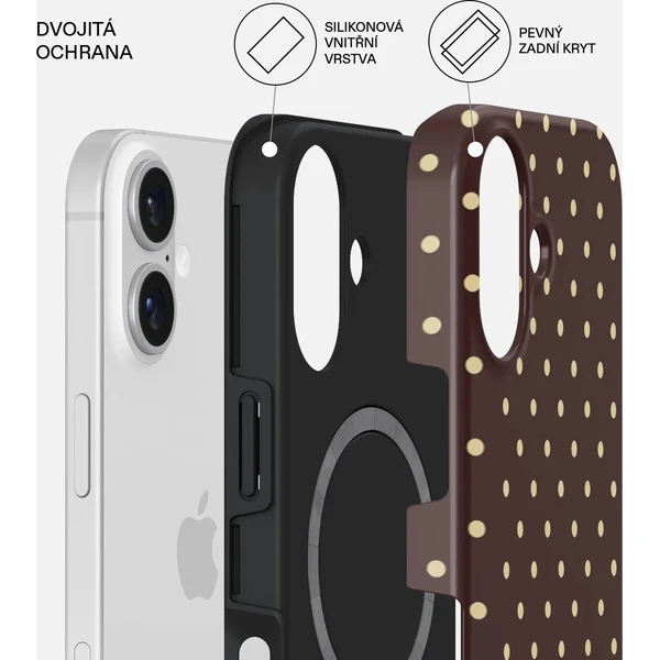 Burga Tough MagSafe kryt iPhone 17 Sorry Busy - Puzdra - Obrázok f19a83eabe3944c3812aa75320ca600f