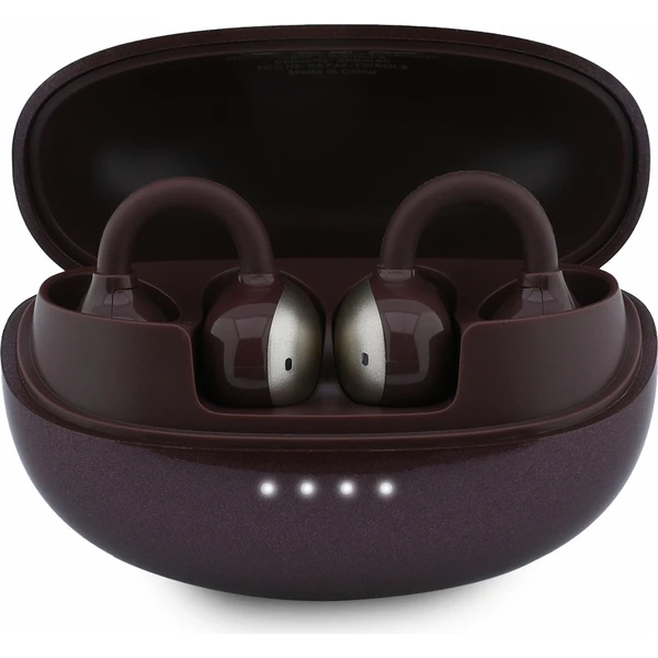 Guess Metallic Finish Classic Logo OWS Bezdrôtová Slúchadlá Burgundy - Slúchadlá - Obrázok f1b40d9216a74e6db3ff92be16cc93e3