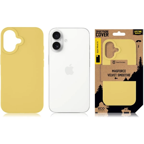Tactical MagForce Velvet Smoothie Kryt pre Apple iPhone 16 Banana - Puzdra - Obrázok f1c606c4254c4604985f82f2af3dd350