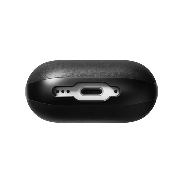 Nomad Modern Leather púzdro Apple Airpods 4 čierne - Puzdra - Obrázok f1d4b84f148248dd90a5a22d3f17ed9f
